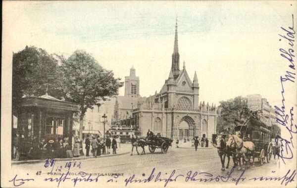 Paris Eglise Saint-Laurent