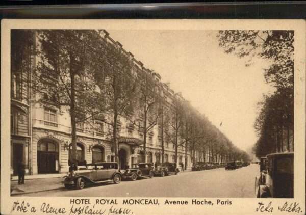Paris Hotel Royal Monceau
