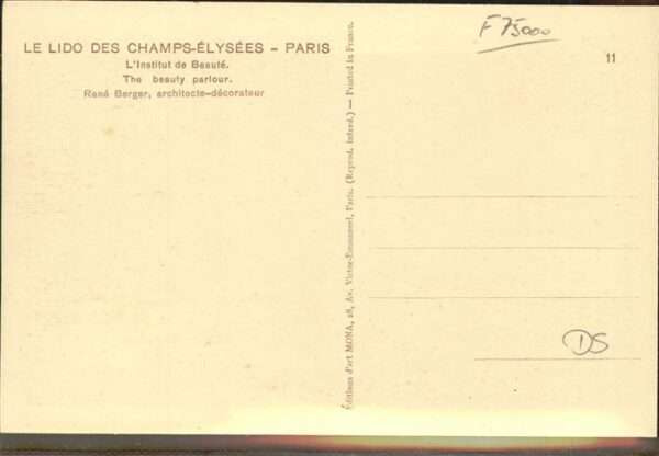 Paris Le Lido des Champs-Elysees Institut Bea – Bild 2