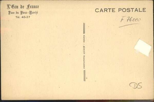Rouen Auberge de l'Ecu de France – Bild 2