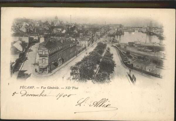 Fecamp Vue generale
