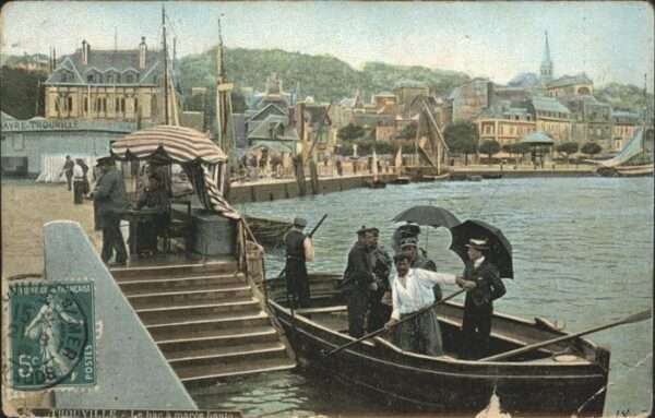Trouville-sur-Mer Hafen Boote