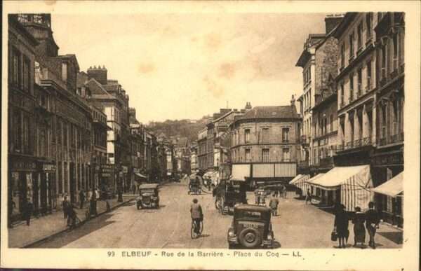 Elbeuf 76 Rue de la Barriere Place Coq