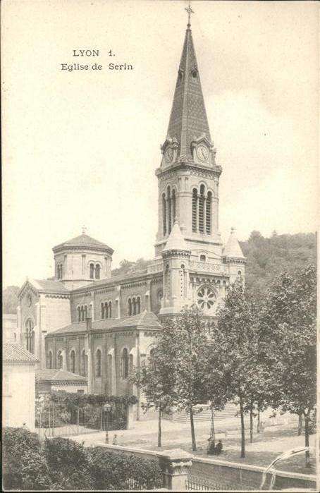Lyon France Eglise de Serin Kirche