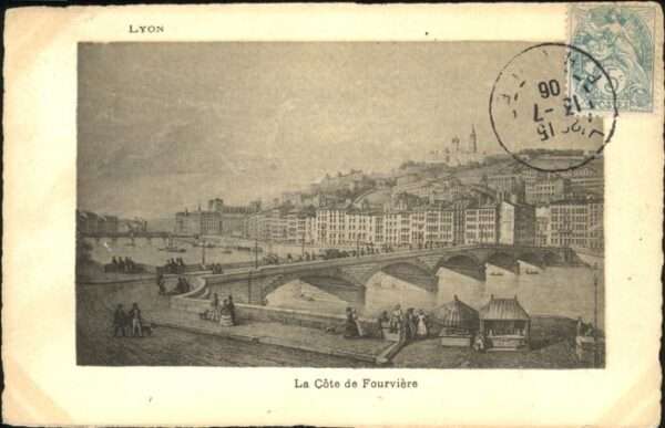 Lyon France Cote de Fourviere