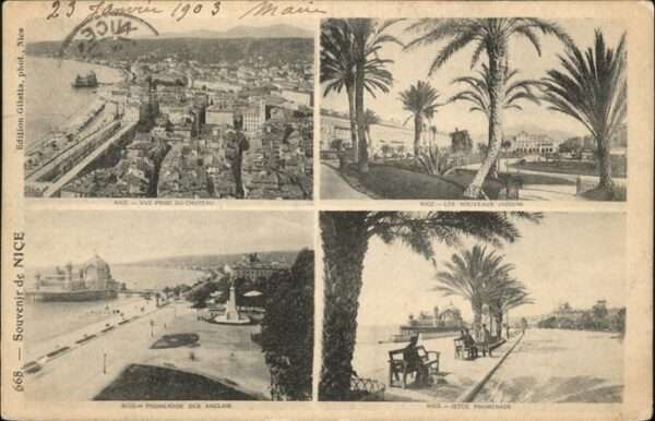 Nice Alpes Maritimes Chateau Promenade Anglais