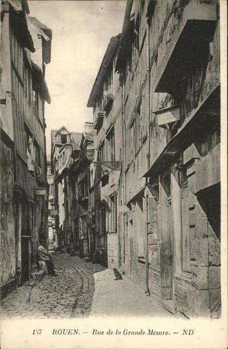 Rouen Rue Grande Mesure