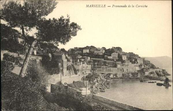 Marseille Bouches-du-Rhone Promenade Corniche