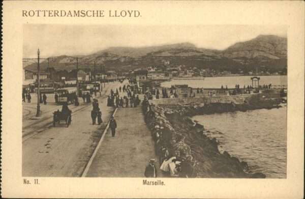 Marseille Bouches-du-Rhone Rotterdamsche Lloyd