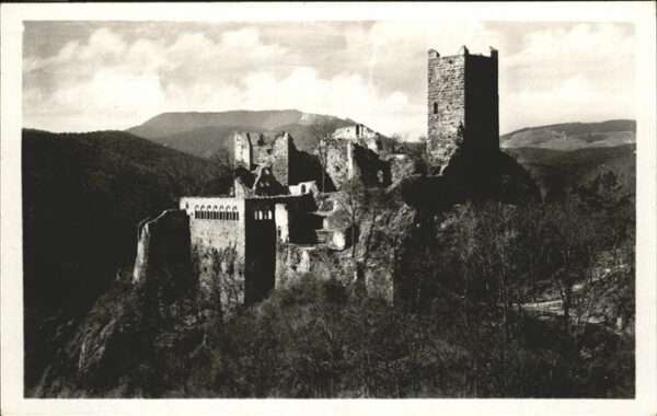 Ribeauville Haut Rhin Elsass Ruine St.-Ulrich
