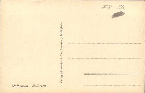 Muelhausen Elsass Bollwerk – Bild 2
