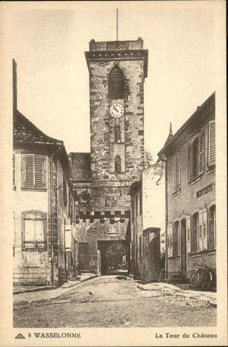 Wasselonne Bas Rhin Tour du Chateau