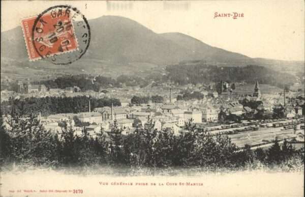 Saint-Die-des-Vosges Generale Prise Cote St. Martin