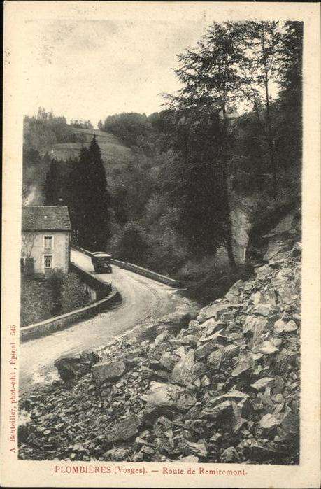 Plombieres-les-Bains Route de Remiremont Auto