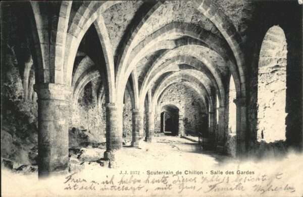 Chillon Souterrain de Chillon Salle des Gardes