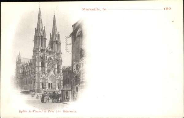 Marseille Bouches-du-Rhone Eglise St.-Vincent de Paul