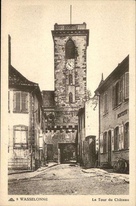 Wasselonne Bas Rhin Tour du Chateau