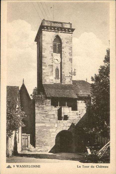Wasselonne Bas Rhin Tour du Chateau