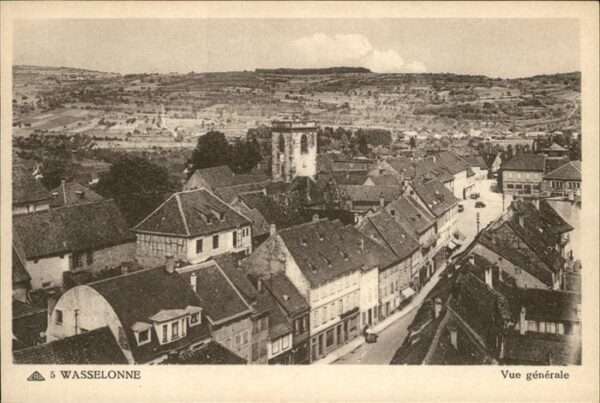 Wasselonne Bas Rhin Vue generale