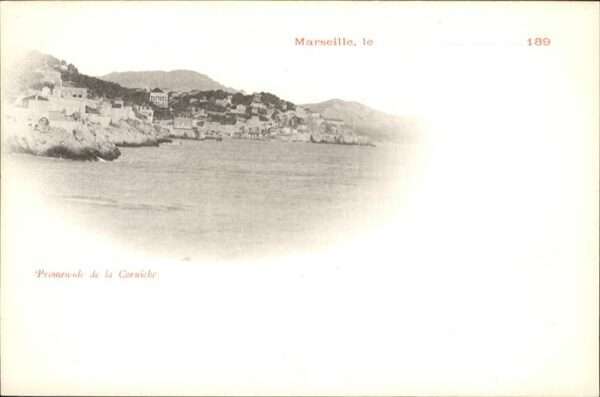 Marseille Bouches-du-Rhone Promenade Corniche