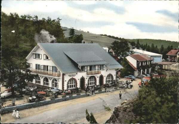 Muenster Haut Rhin Elsass Col de la Schlucht Restaurant du Chalet
