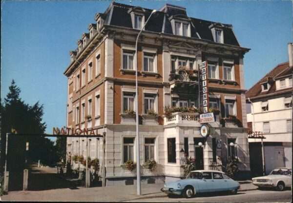 Saint-Louis Elsass Hotel National Restaurant