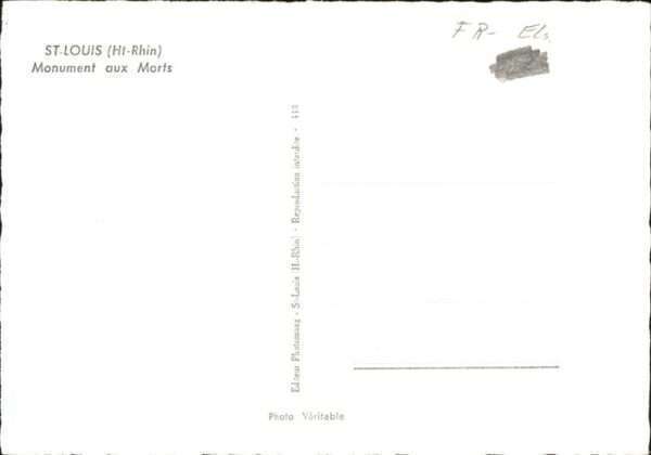 Saint-Louis Elsass Monument aux Morts – Bild 2