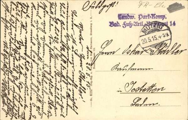 Muehlbach Muenstertal Feldpost Schlachtfeld, Vogelperspektive – Bild 2