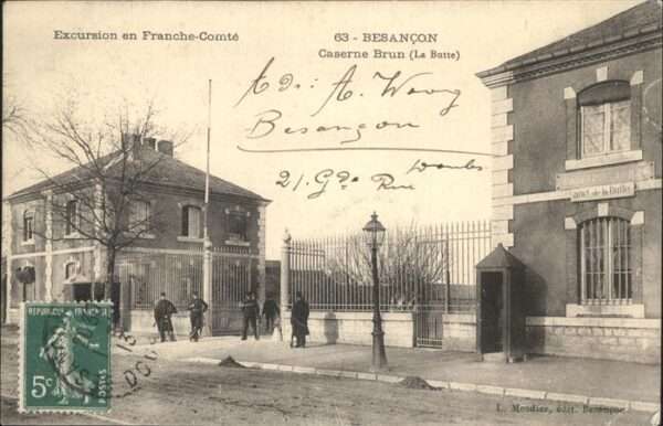 Besancon Doubs Caserne Brun