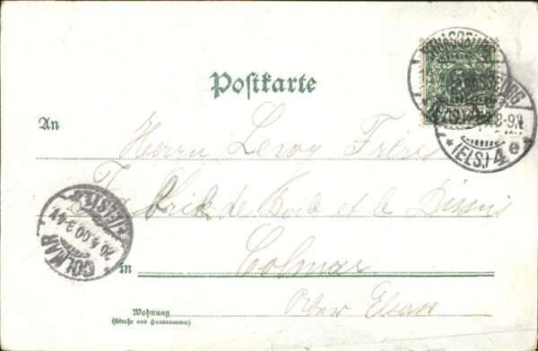 Strasbourg Alsace Parthie i. d. Orangerie – Bild 2