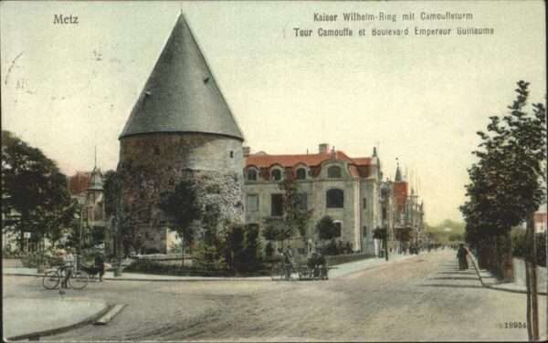 Metz  57 Moselle Kaiser Wilhelm Ring Camouffeturm