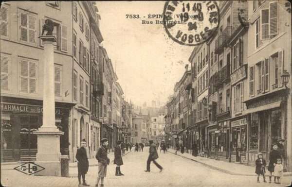 Epinal Vosges Rue