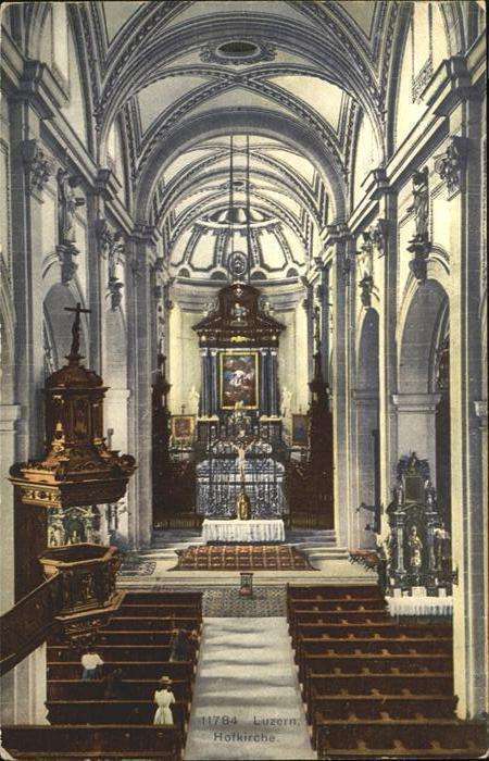 Luzern LU Hofkirche
