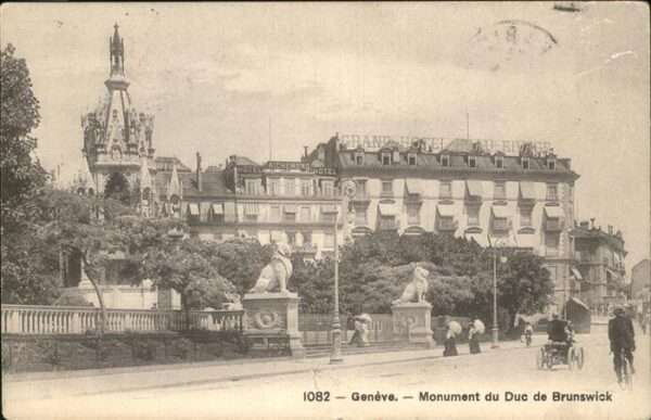 Genf GE Monument du Duc de Brunswick