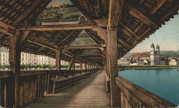 Luzern LU Kapellbrücke
Jesuitenkirche