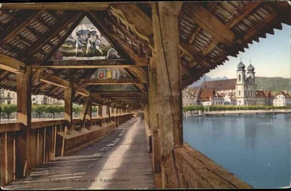 Luzern LU Kapellbrücke