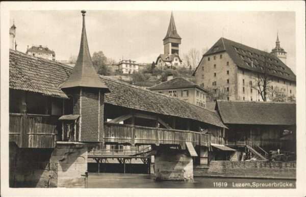 Luzern LU Spreuerbrücke