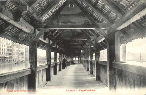 Luzern LU Kapellbrücke