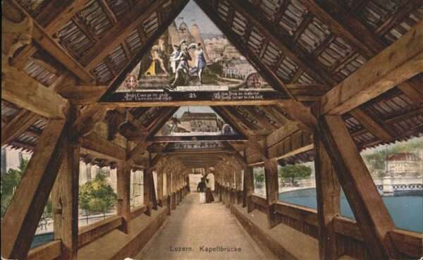Luzern LU Kapellbrücke