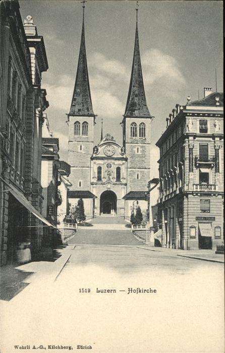 Luzern LU Hofkirche