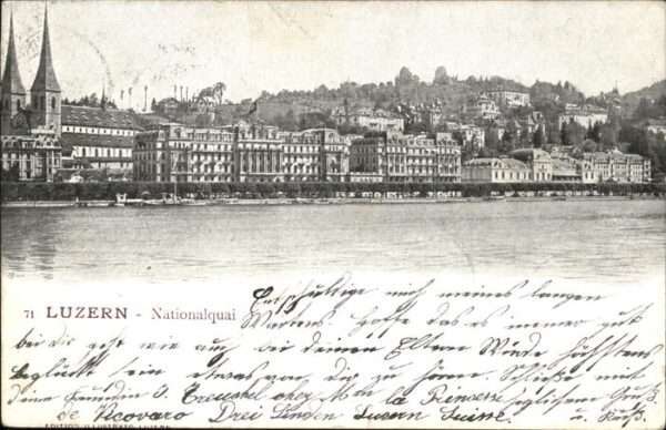 Luzern LU Nationalquai