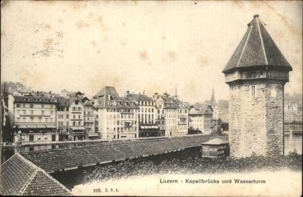 Luzern LU Kapellbrücke
Wasserturm
