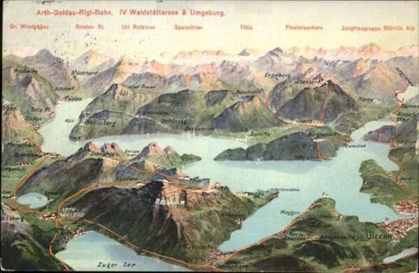 Vierwaldstaettersee Arth-Goldau-Rigi-Bahn