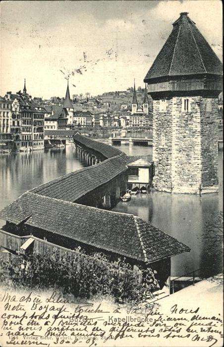 Luzern LU Wasserturm