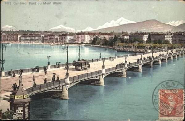Genf GE Pont du Mont-Blanc