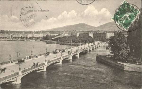 Genf GE Pont du Mont-Blanc