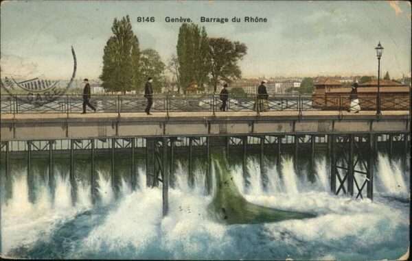 Genf GE Barage du Rhone
