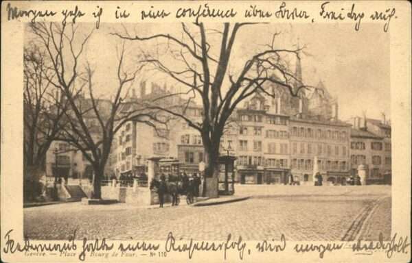 Genf GE Place du Bourg de Four