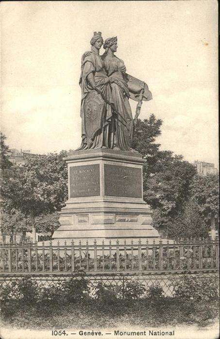 Genf GE Monument National