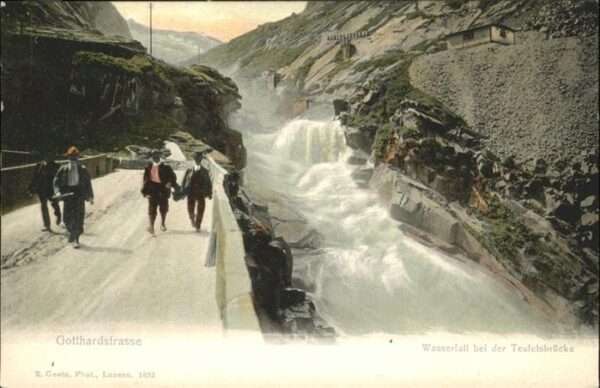 Gotthardpass Panorama Gotthardstrasse